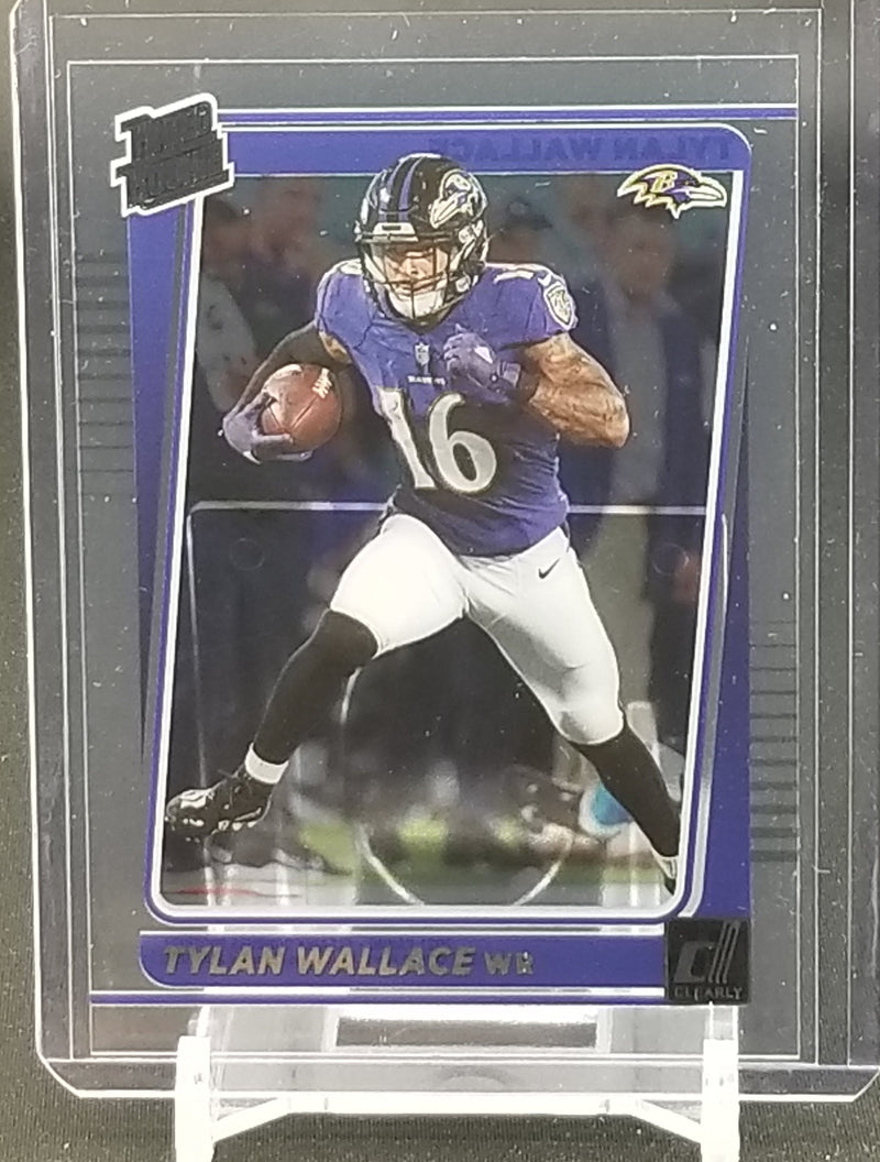 2021 PANINI DONRUSS CLEARLY - RATED ROOKIE - T. WALLACE -