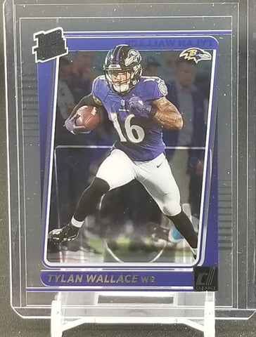 2021 PANINI DONRUSS CLEARLY - RATED ROOKIE - T. WALLACE - #74 - RC