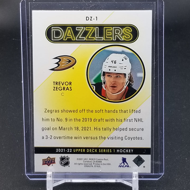 2021 UPPER DECK SERIES ONE - RED DAZZLERS - T. ZEGRAS -