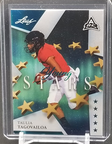 2021 LEAF YOUNG STARS - BLUE - T. TAGOVAILOA - #YS-19 - #'D/99 - RC