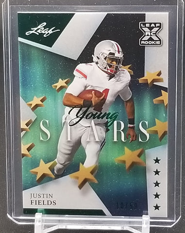 2021 LEAF YOUNG STARS - GREEN - J. FIELDS - #YS-28 - RC - #'D/50