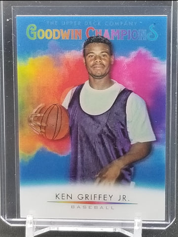 2021 UPPER DECK GOODWIN CHAMPIONS - COLOR SPLASH 3-D LENTICULARS - K. GRIFFEY JR. - #LS-KG