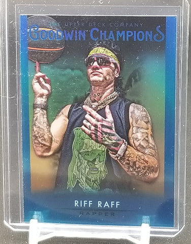 2021 UPPER DECK GOODWIN CHAMPIONS - PLATINUM - BLUE - RIFF RAFF - #13