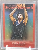 2021 UPPER DECK GOODWIN CHAMPIONS - PLATINUM - RED - J. GREEN -
