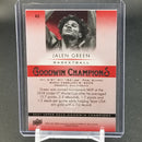 2021 UPPER DECK GOODWIN CHAMPIONS - PLATINUM - RED - J. GREEN -