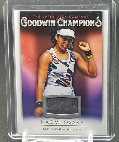 2021 UPPER DECK GOODWIN CHAMPIONS - MEMORABILIA - N. OSAKA - #M-NO - RELIC