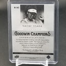 2021 UPPER DECK GOODWIN CHAMPIONS - MEMORABILIA - N. OSAKA -