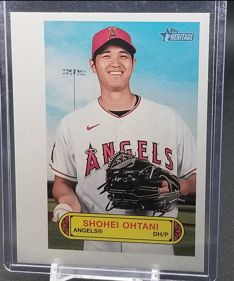 2022 TOPPS HERITAGE - BOX TOPPER - S. OHTANI -