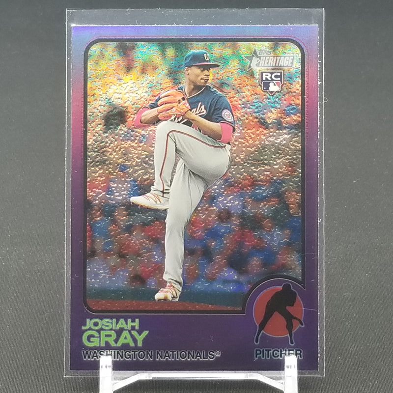 2022 TOPPS HERITAGE - PURPLE - ROOKIES - SELECT YOUR PLAYER BELOW - RC