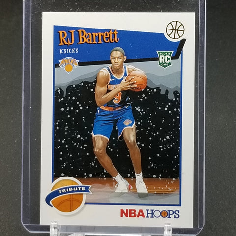 2019 PANINI HOOPS -TRIBUTE - WINTER - #298 - RJ BARRETT - RC