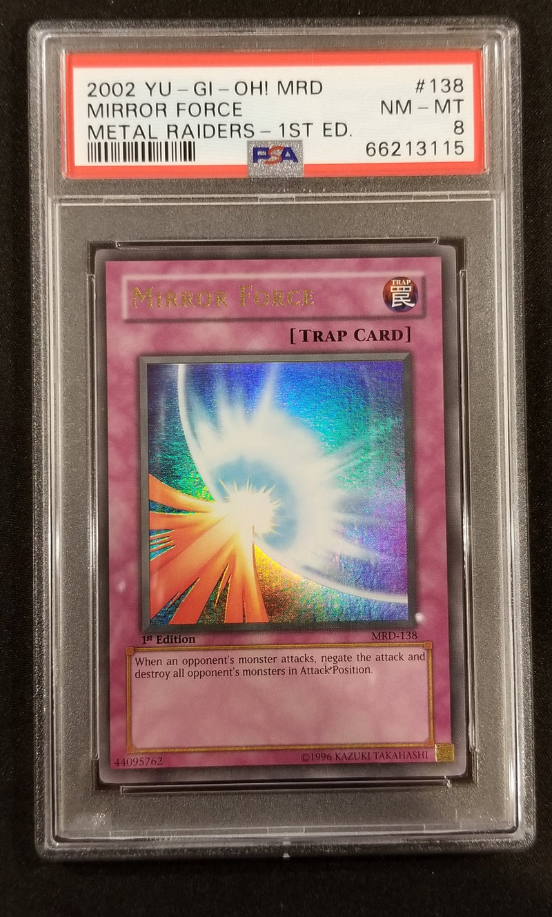 2002 YU-GI-OH! - METAL RAIDERS - MIRROR FORCE - 1ST EDITION -