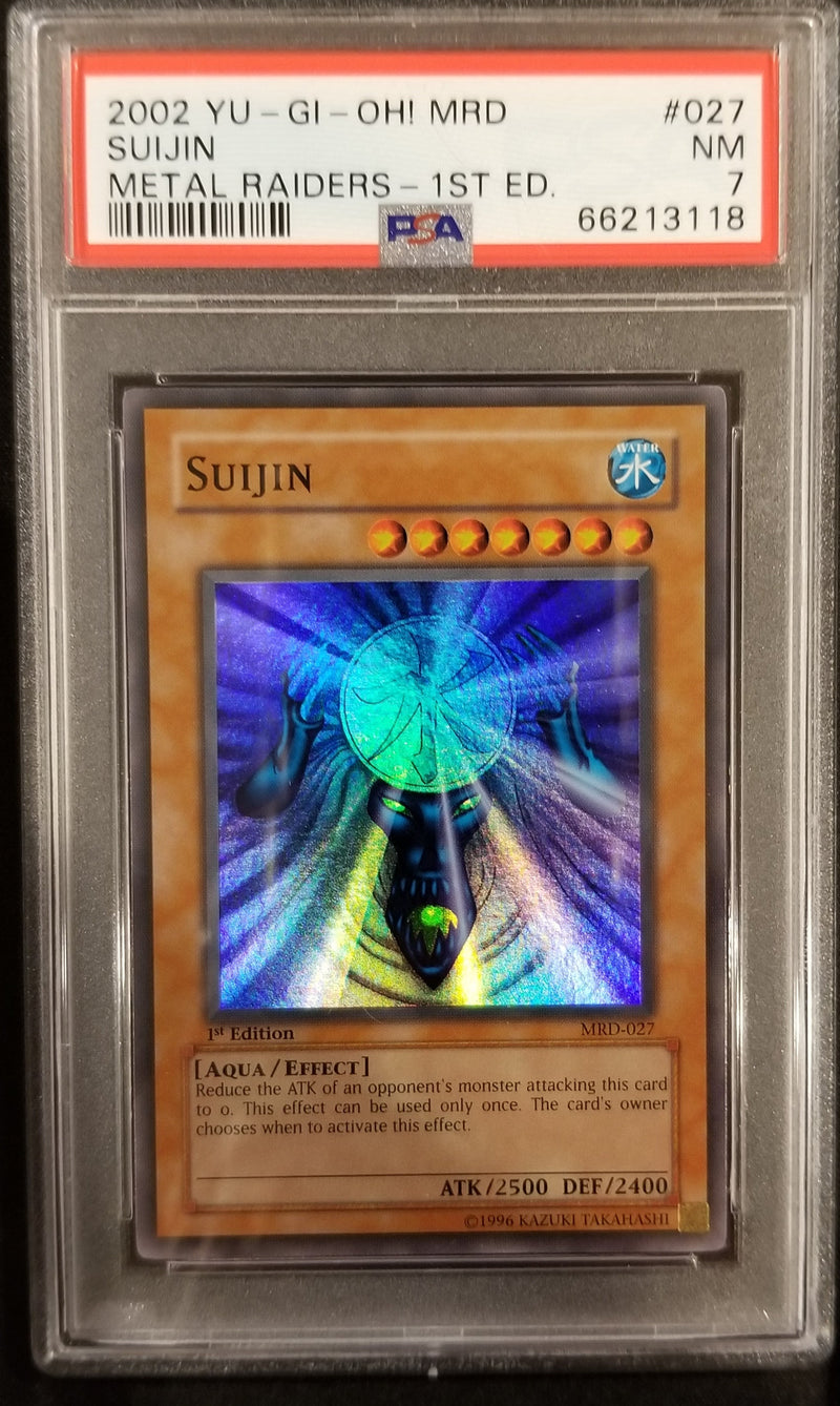 2002 YU -GI - OH! - MRD - METAL RAIDERS - SUIJIN - 1ST EDITION - #027 2002 YU -GI - OH! - MRD - METAL RAIDERS - SUIJIN - 1ST EDITION - #027