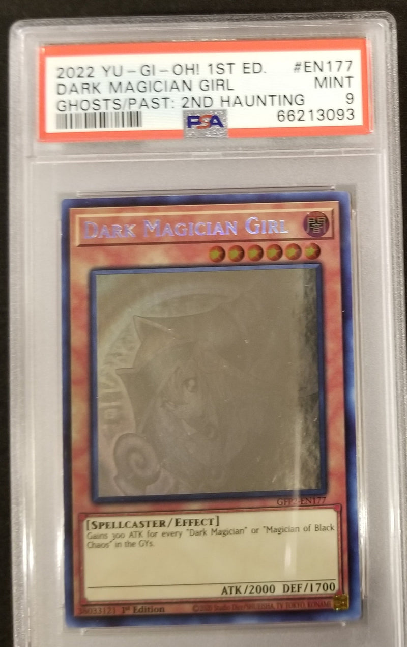 2022 YU-GI-OH! - DARK MAGICIAN GIRL - GHOSTS FROM THE PAST 2ND HAUNTING - 1ST EDITION -