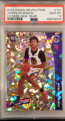 2020 PANINI REVOLUTION - CHINESE NEW YEAR - CRACKED ICE - J. WISEMAN -