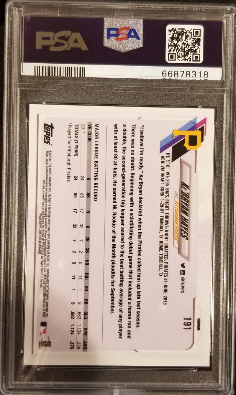 2021 TOPPS CHROME - K. HAYES -