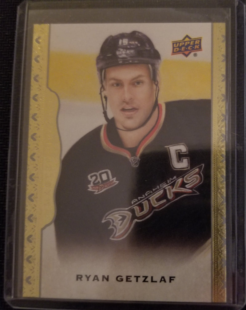 2014 UPPER DECK MASTERPIECES - R. GETZLAF -