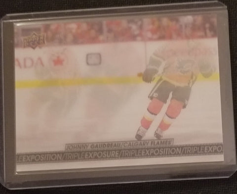 2017 UPPER DECK TIM HORTONS - TRIPLE EXPOSURE - J. GAUDREAU - #TE-2