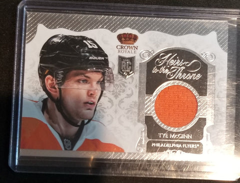2013 PANINI CROWN ROYALE - HEIRS TO THE THRONE - T. McGINN - #HT-TMG - RELIC - RC