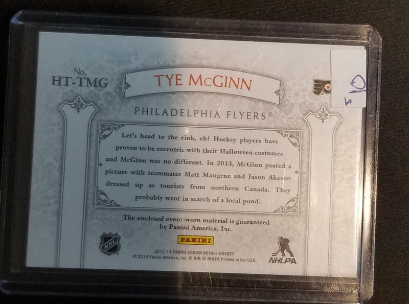 2013 PANINI CROWN ROYALE - HEIRS TO THE THRONE - T. McGINN -