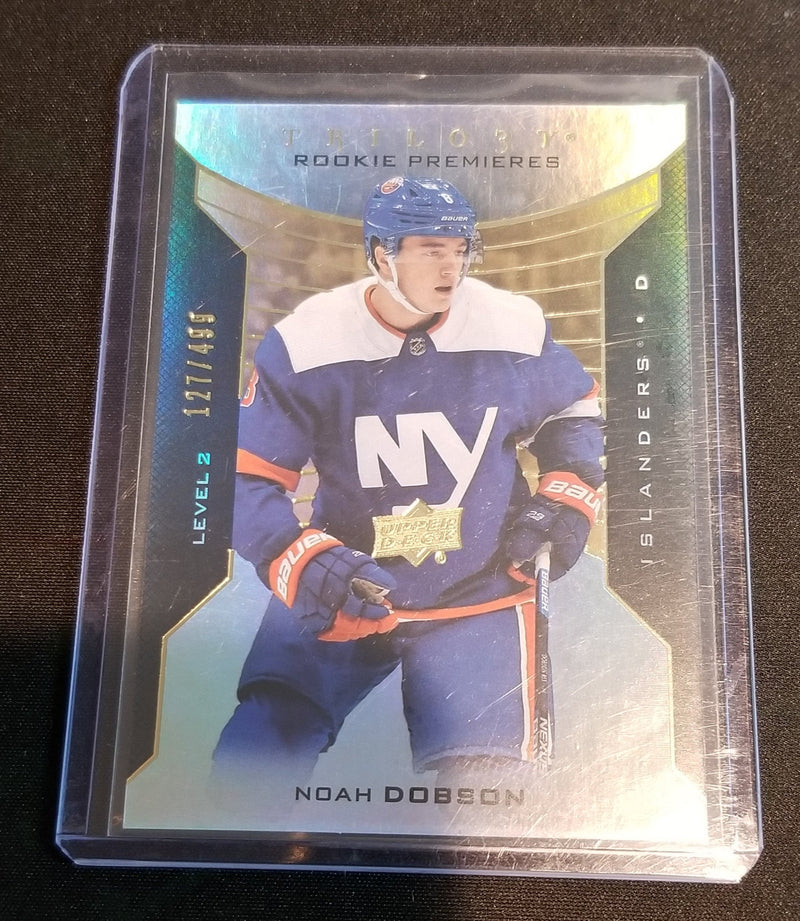 2019 UPPER DECK TRILOGY - ROOKIE PREMIERES - N. DOBSON - #101 - #'D/499 - RC