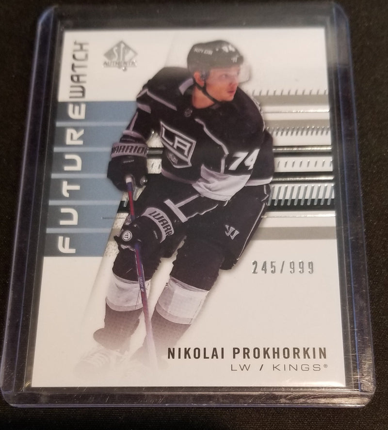 2019 UPPER DECK SP AUTHENTIC - FUTURE WATCH - N. PROKHORKIN - #240 - #'D/999 - RC