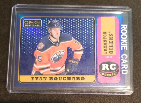 2018 UPPER DECK O-PEE-CHEE PLATINUM - BLUE RAINBOW - RETRO ROOKIE - E. BOUCHARD - #R-83 - #'D/149 - RC