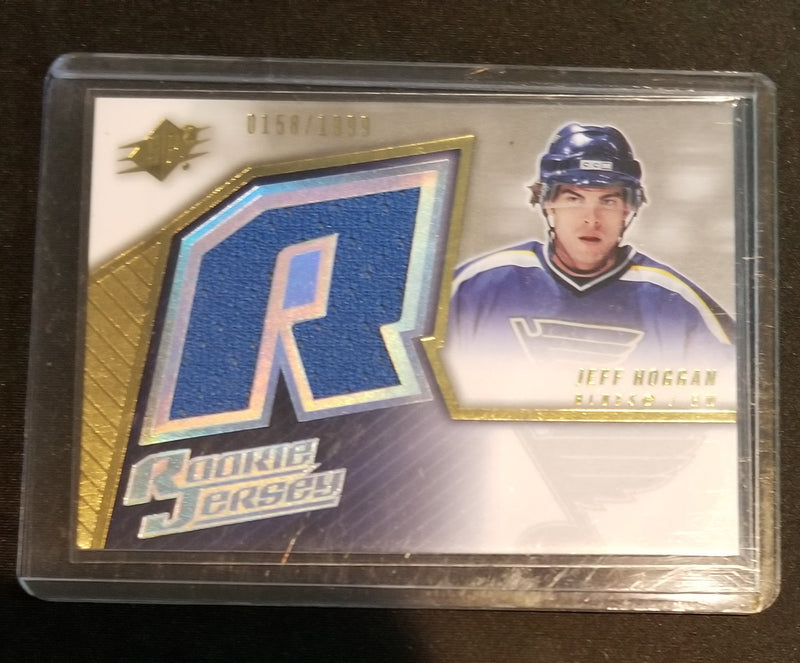 2005 UPPER DECK SPX - J. HOGGAN - #136 - #'D/1999 - RELIC - RC