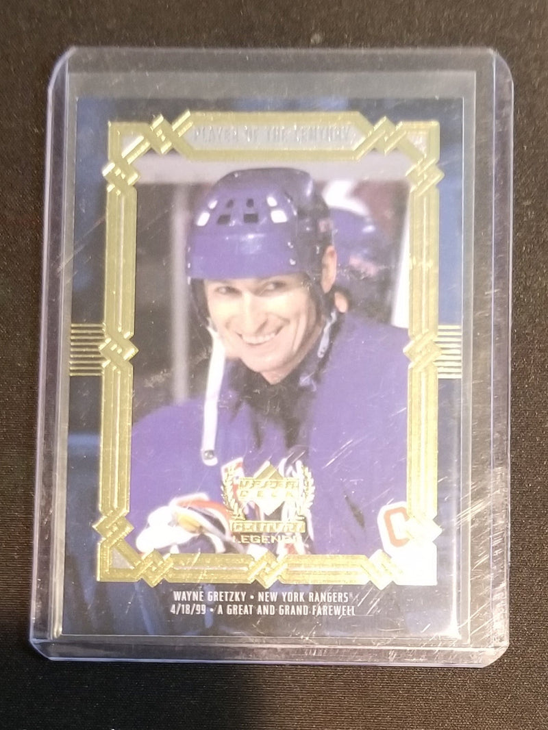 1999 UPPER DECK - PLAYER OF THE CENTURY - W. GRETZKY -