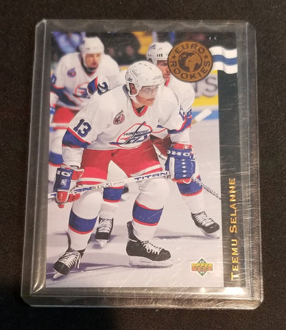 1992 UPPER DECK - EURO ROOKIES - T. SELANNE - #ER6