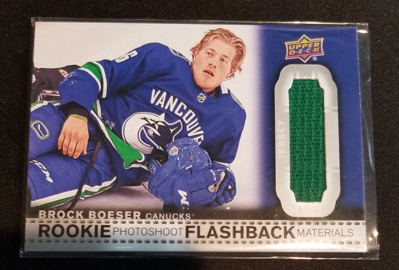 2018 UPPER DECK - ROOKIE PHOTOSHOOT FLASHBOOK - B. BOESER -