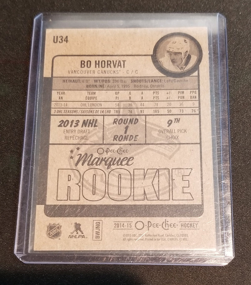 2014 UPPER DECK O-PEE-CHEE - RETRO MARQUEE ROOKIE - B. HORVAT -
