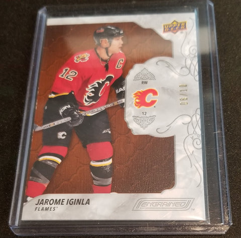 2019 UPPER DECK ENGRAINED - J. IGINLA - #36 - #'D/10