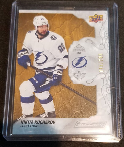 2019 UPPER DECK ENGRAINED - N. KUCHEROV - #15 - #'D/299
