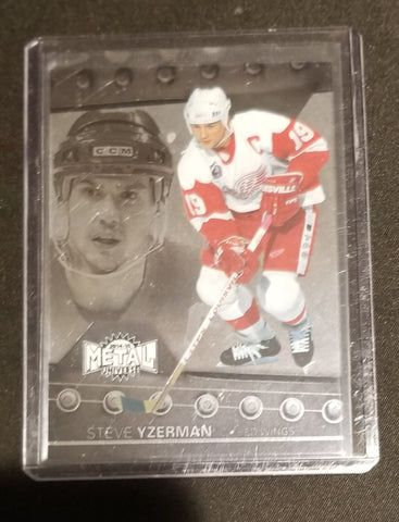 2014 FLEER SHOWCASE - METAL UNIVERSE - S. YZERMAN - #9