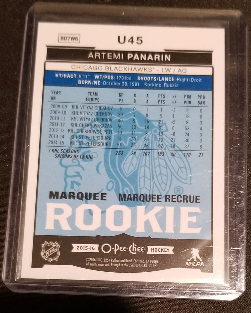 2015 UPPER DECK O-PEE-CHEE PLATINUM - A. PANARIN -