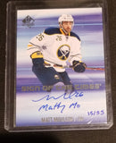 2015 UPPER DECK SP AUTHENTIC - SIGN OF THE TIMES - M. MOULSON -