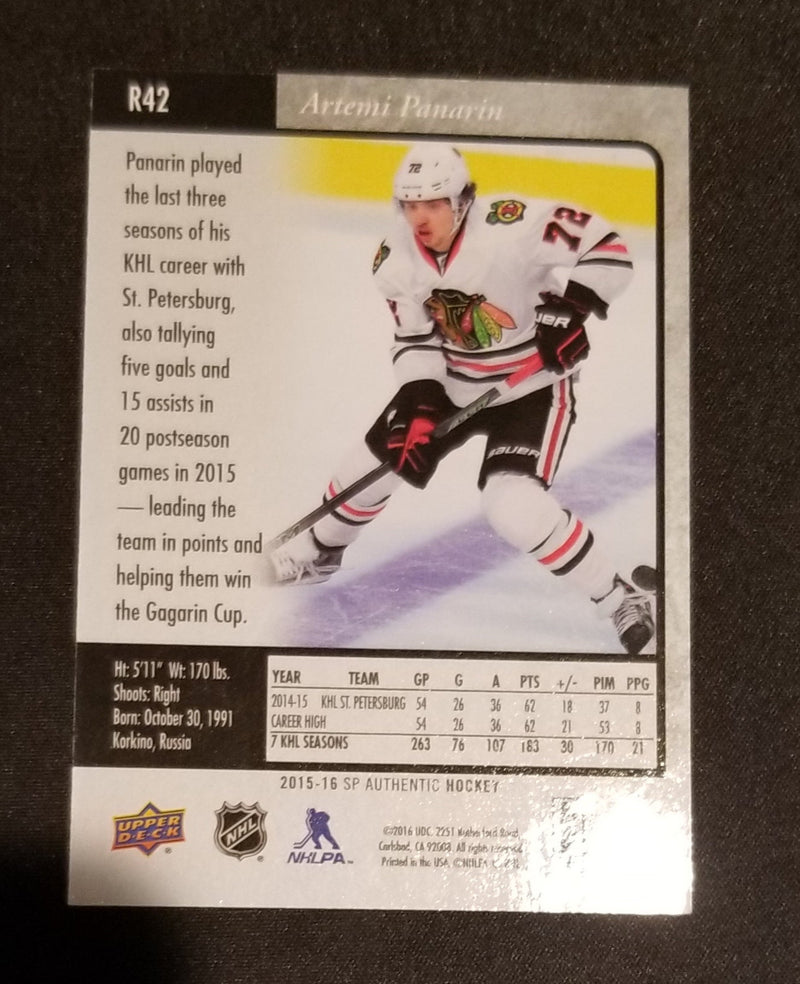 2015 UPPER DECK SP AUTHENTIC - PREMIER PROSPECTS - A. PANARIN -