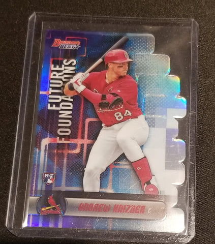 2019 TOPPS BOWMANS BEST - FUTURE FOUNDATIONS - A. KNIZNER - #FF-AK - RC