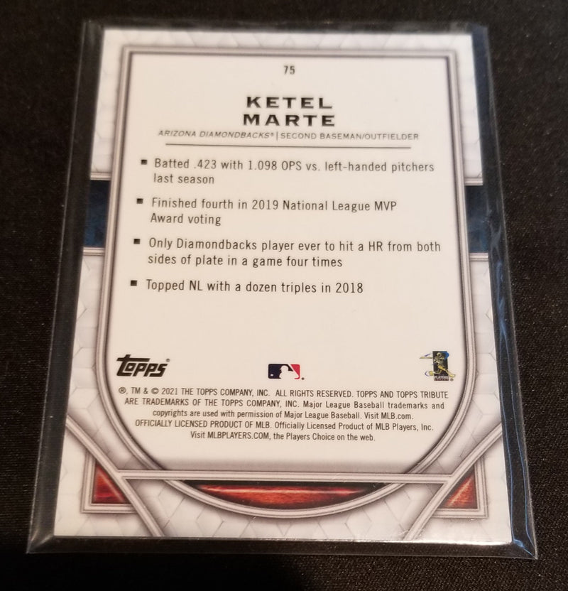 2021 TOPPS TRIBUTE - K. MARTE -