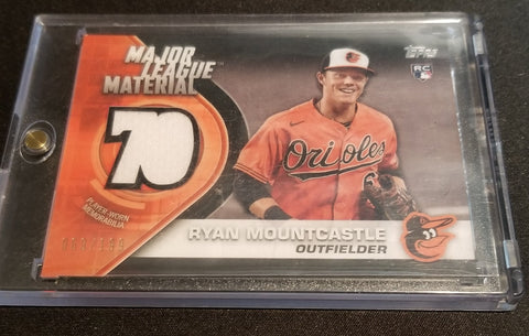 2021 TOPPS SERIES TWO - MAJOR LEAGUE MATERIAL - R. MOUNTCASTLE - #MLM-RM - #'D/199 - RELIC - RC