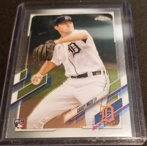 2021 TOPPS CHROME - C. MIZE - #4 - RC