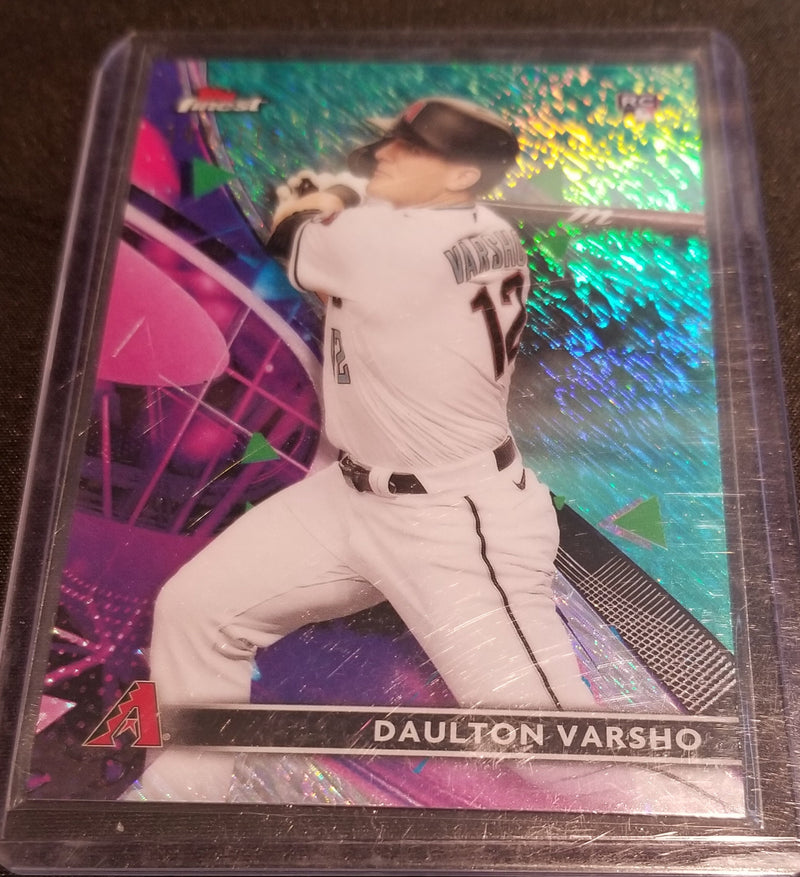 2021 TOPPS FINEST - AQUA SHIMMER REFRACTOR -