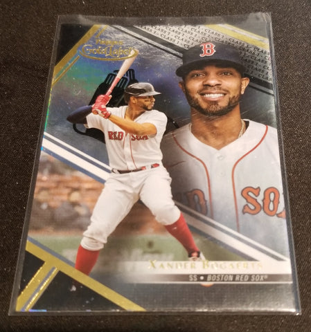 2021 TOPPS GOLD LABEL - BLACK - X. BOGAERTS - #62