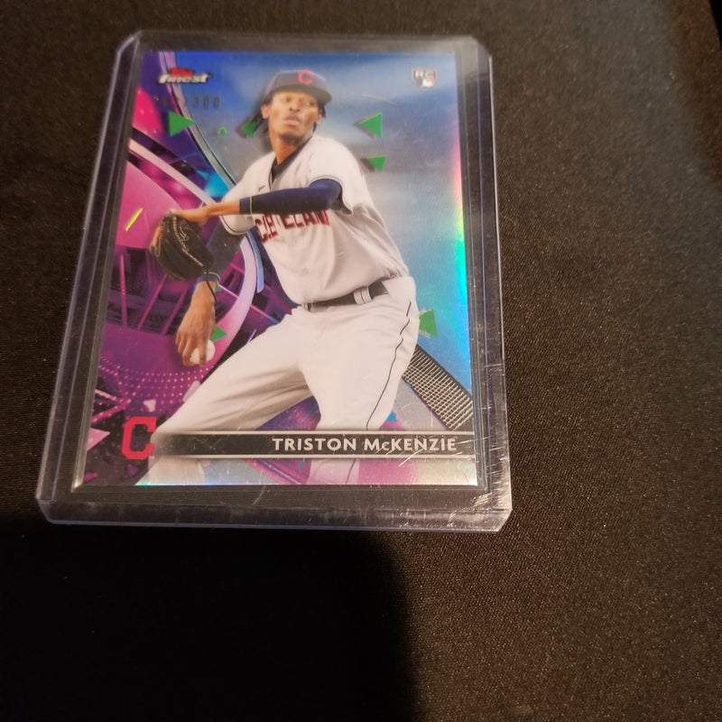 2021 TOPPS FINEST - SKY BLUE REFRACTOR - SINGLES -