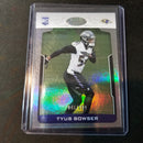 2017 PANINI CERTIFIED - ORANGE MIRROR - T. BOWSER - #181 - #'D/199 - RC