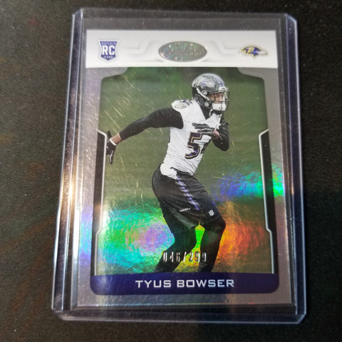 2017 PANINI CERTIFIED - T. BOWSER - #181 - #'D/299 - RC