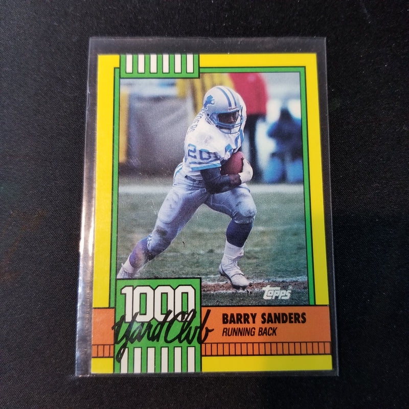 1990 TOPPS - 1000 YARD CLUB - B. SANDERS -