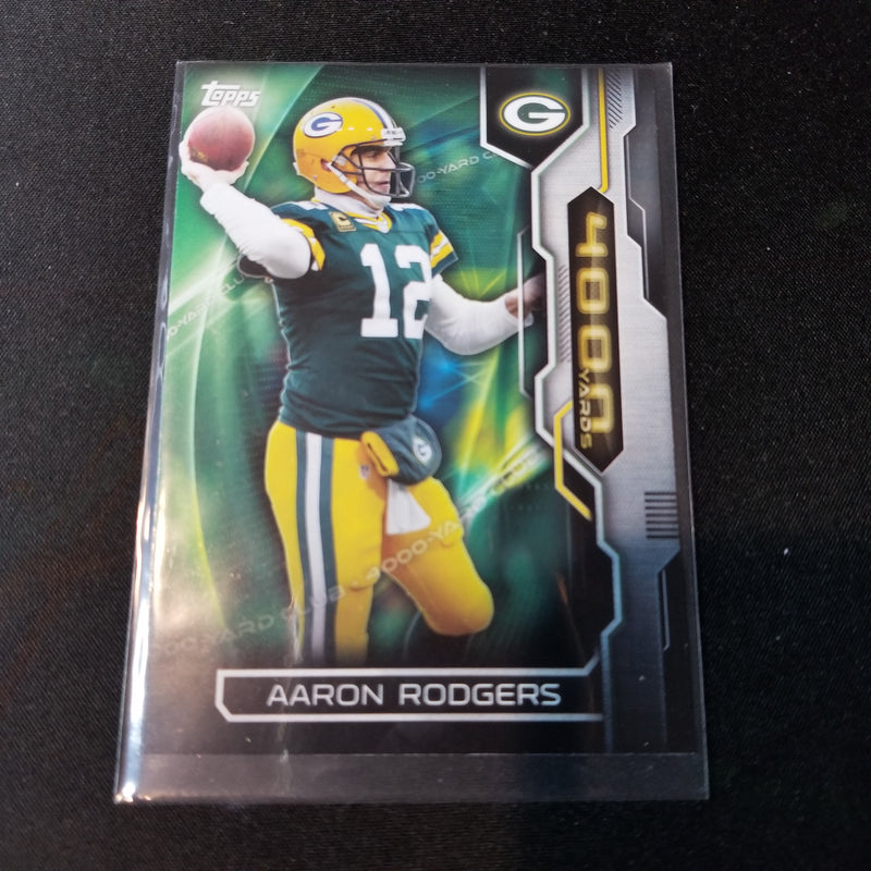 2015 TOPPS - 4000 YARDS - A. RODGERS -