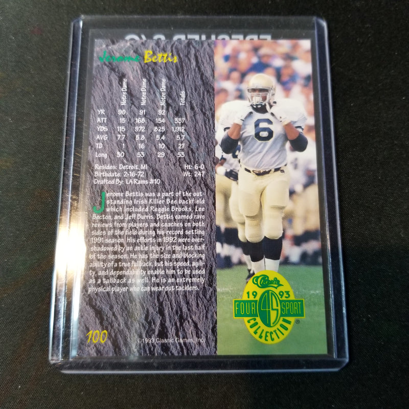 1993 CLASSICS - FOUR SPORT - J. BETTIS -