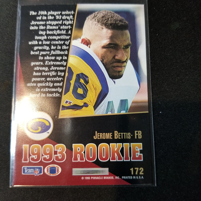 1993 PINNACLE SELECT - J. BETTIS -